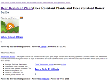 Tablet Screenshot of deerproofbulbs.com